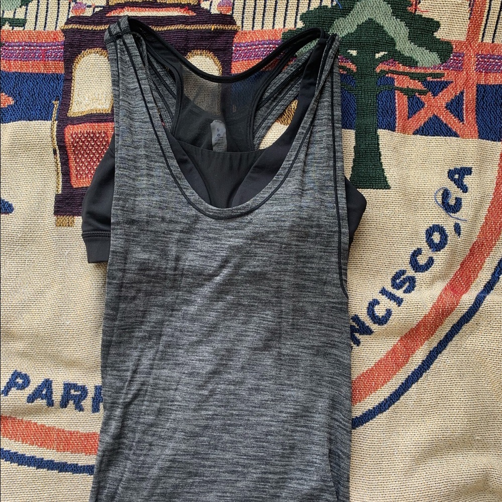 Lululemon Built In Bra Tank Top